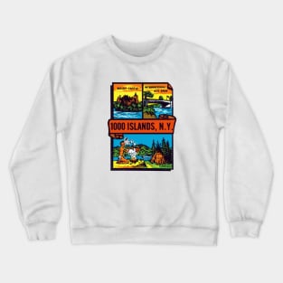 1960s Thousand Islands New York Crewneck Sweatshirt